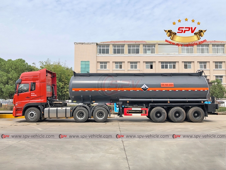 Dilute Nitric Acid  Tank Semitrailer - LS